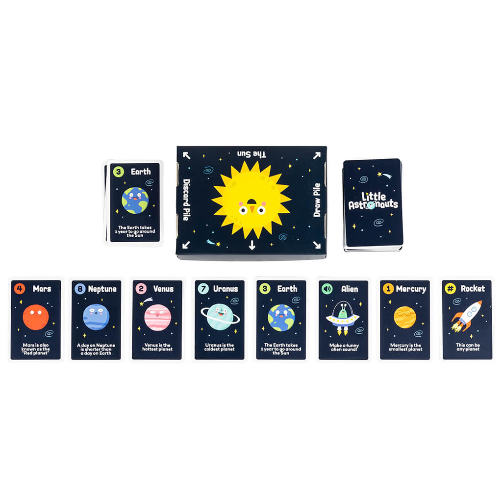 Little Astronauts Card Game - Professor Puzzle