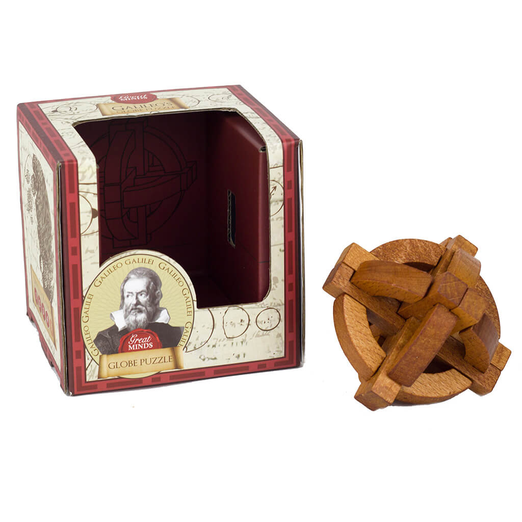 Galileo's Globe Wooden Puzzle - Professor Puzzle