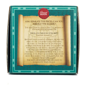 Nelson's Barrel Wooden Puzzle - Professor Puzzle