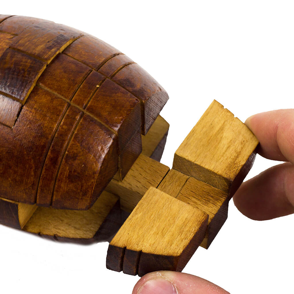 Nelson's Barrel Wooden Puzzle - Professor Puzzle