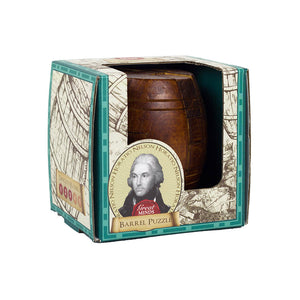 Nelson's Barrel Wooden Puzzle - Professor Puzzle