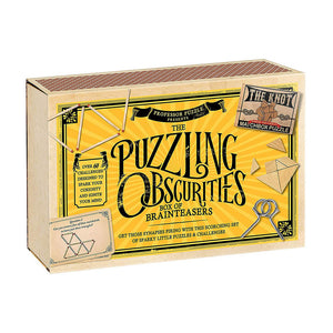 Puzzling Obscurities: 10 Pocket-Sized Matchbox Puzzles - Professor Puzzle