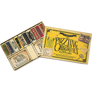 Puzzling Obscurities: 10 Pocket-Sized Matchbox Puzzles - Professor Puzzle