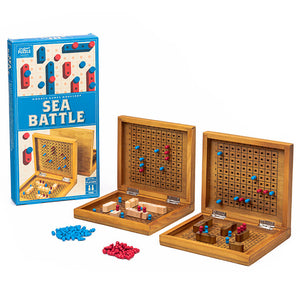 Wooden Sea Battle Game - Professor Puzzle