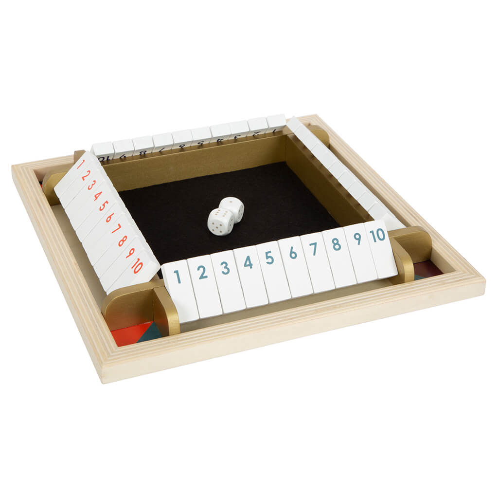 Shut The Box 2 Joueurs Ferme en Bois Jeux à Boire pour Soirée Bar Gnole Shut The Box 2 Joueurs Ferme en Bois Jeux à Boire pour Soirée Bar Gnole
