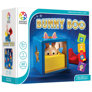 Bunny Boo Wooden Logic Puzzle Game - Steam Rocket