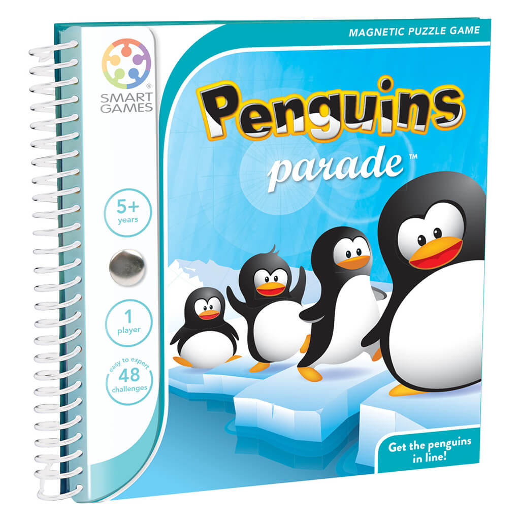 Penguin Parade Magnetic Puzzle Game - Steam Rocket