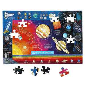 Solar System Jigsaw Puzzle: 100 Jumbo Pieces - eeBoo