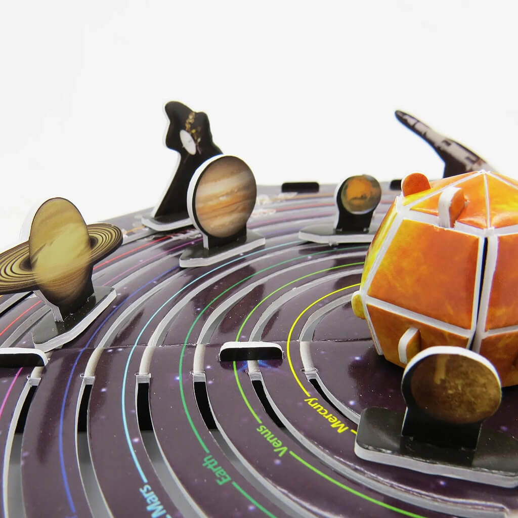 Solar System Model Puzzle Solar System 3D Puzzle | Steam Rocket | Fun, Educational Toys & Games