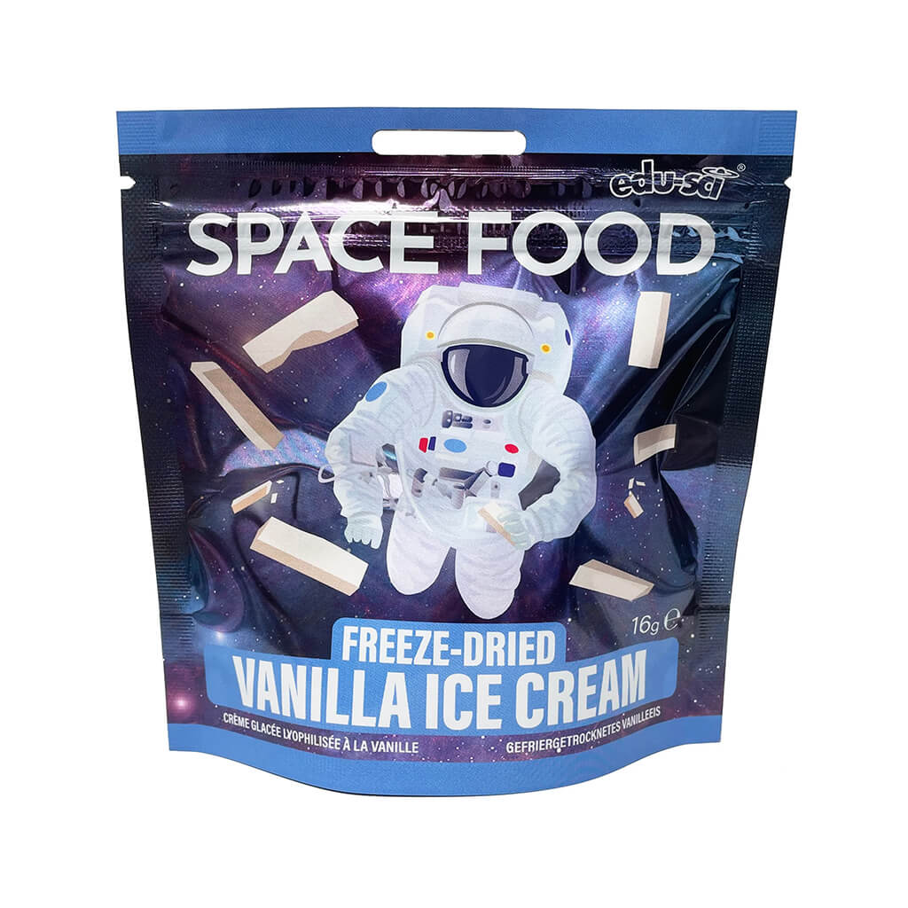 Space Food: Freeze Dried Vanilla Ice Cream
