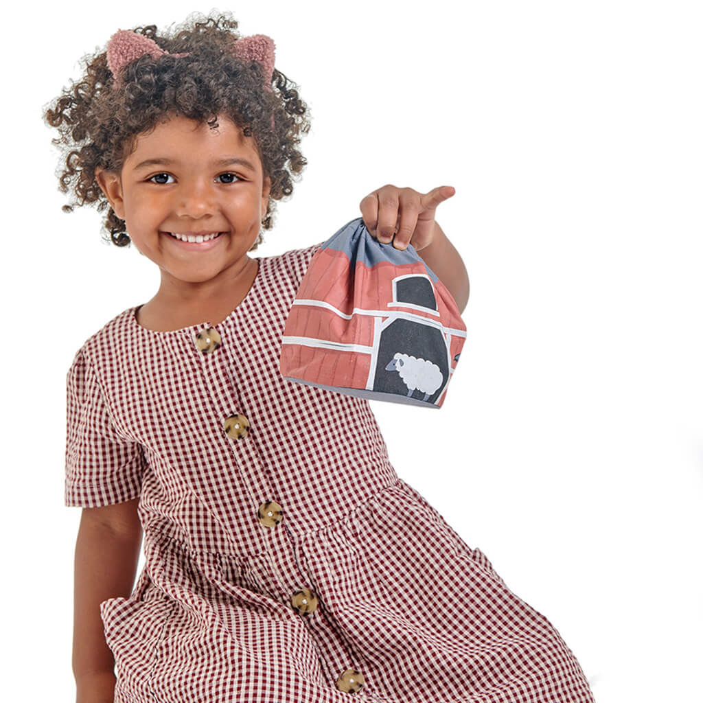 Stacking Farmyard Wooden Toy - Tender Leaf Toys