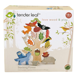 Stacking Forest Wooden Toy - Tender Leaf Toys