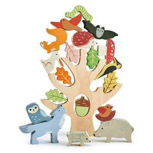 Stacking Forest Wooden Toy - Tender Leaf Toys