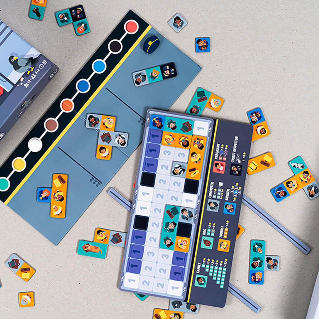 Subway Squeeze Game - Professor Puzzle