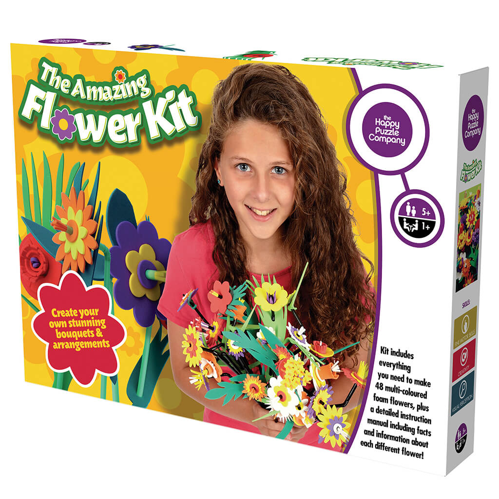The Amazing Flower Kit - The Happy Puzzle Company