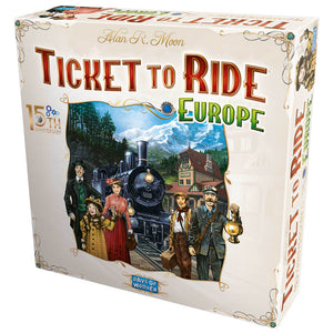 Ticket To Ride Europe 15th Anniversary Special Edition Board Game - Days Of Wonder