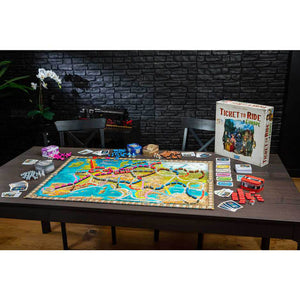 Ticket To Ride Europe 15th Anniversary Special Edition Board Game - Days Of Wonder