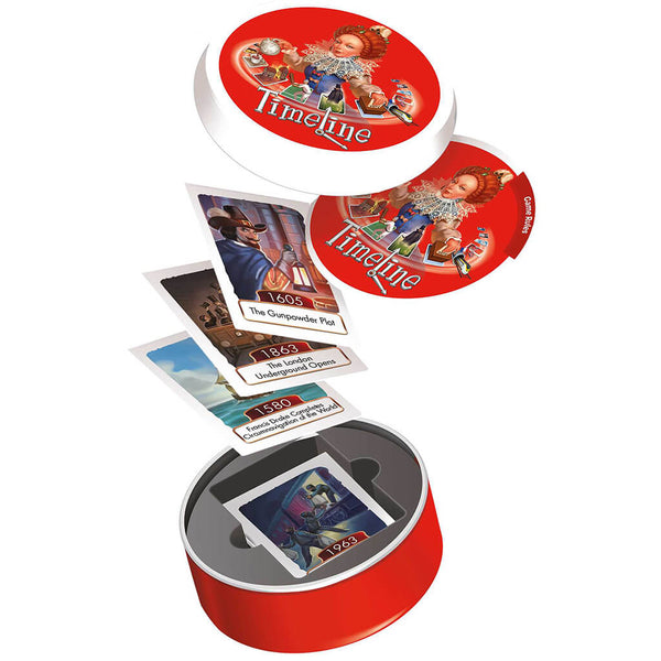 Timeline British History Card Game Asmodee Editions Steam Rocket