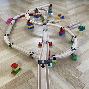 Track Connectors Builder Set (22 Piece) - Toy2
