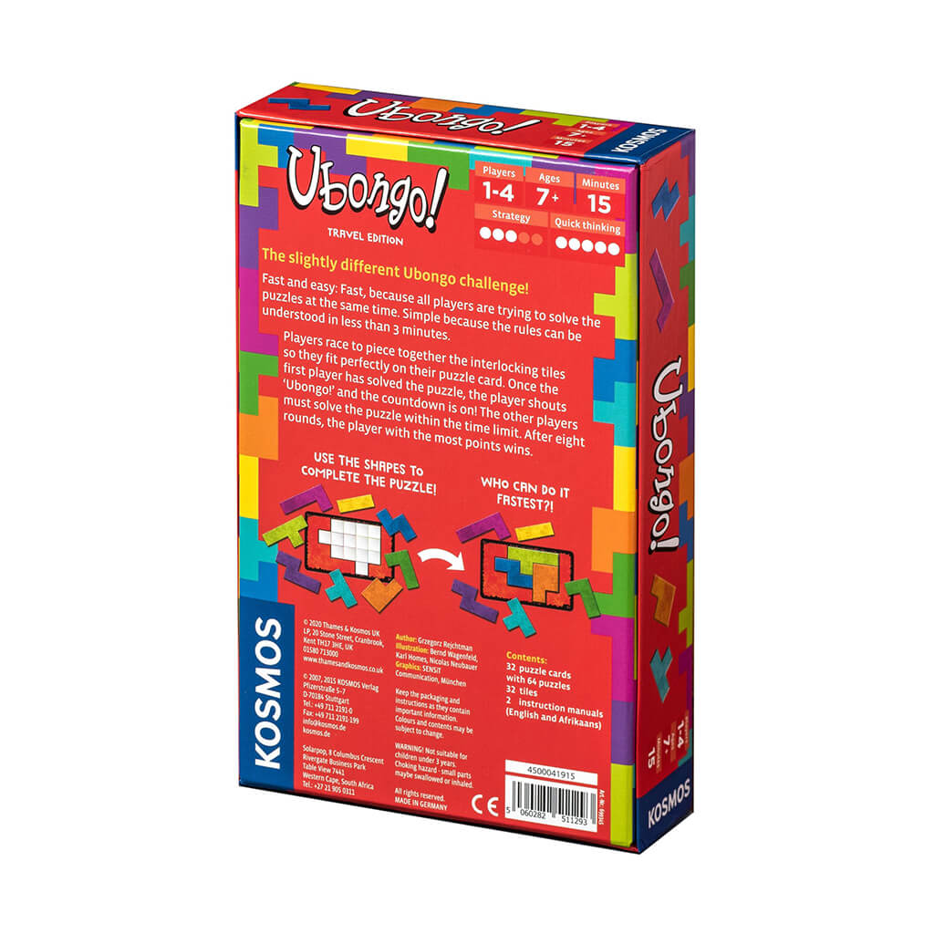 Ubongo: Travel Puzzle Game - Steam Rocket