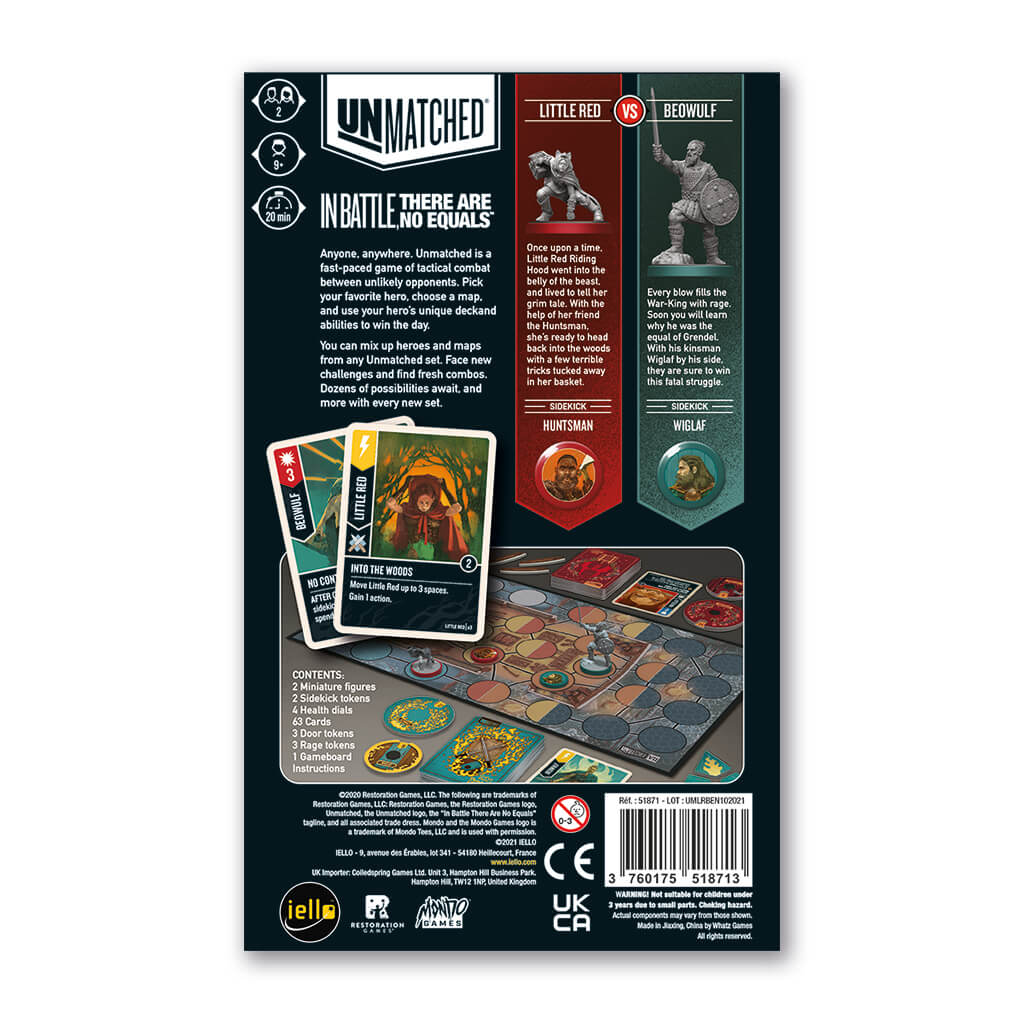 Unmatched: Little Red Riding Hood vs Beowulf - IELLO