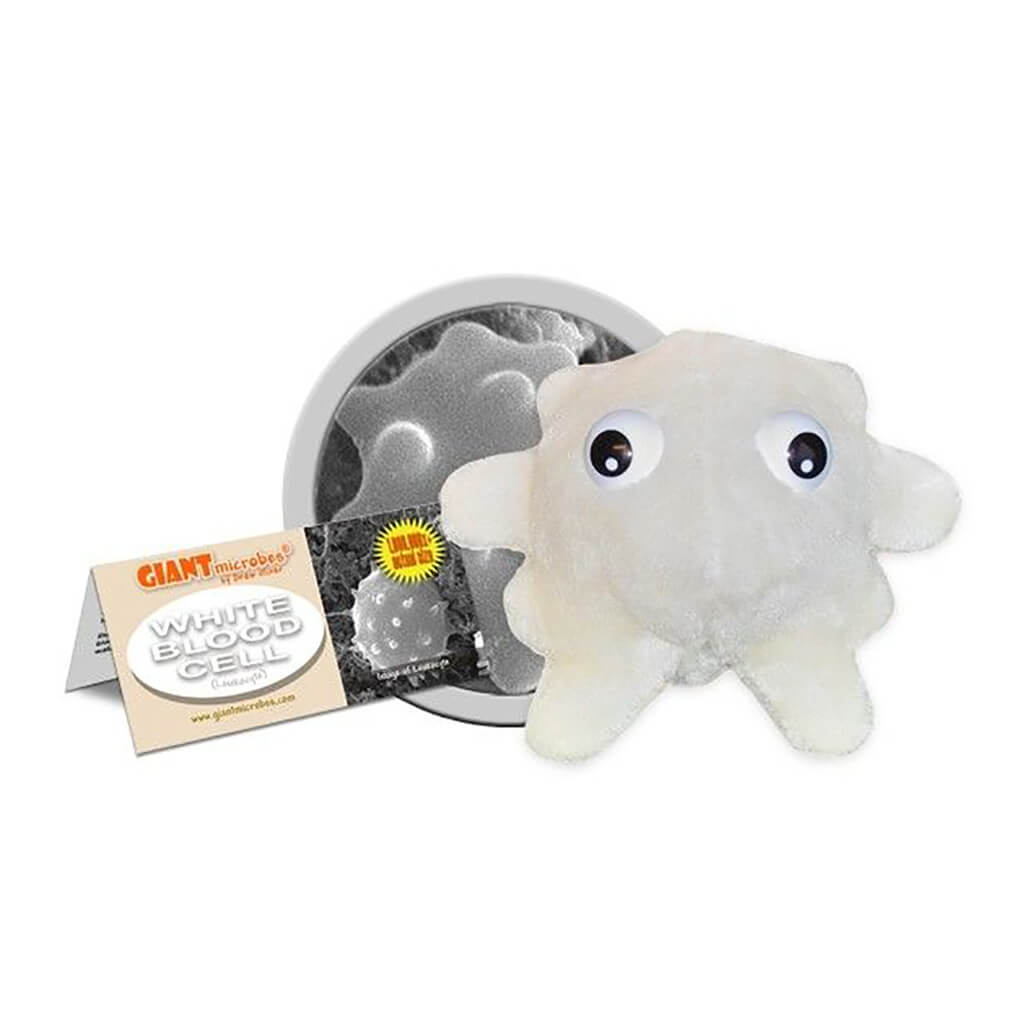White Blood Cell (Leukocyte) Soft Toy - Giant Microbes