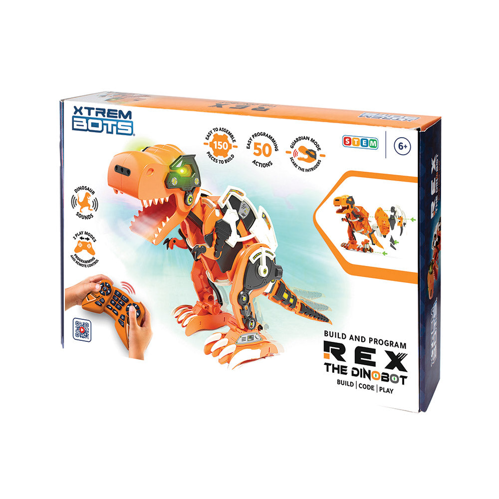 Rex the DinoBot: Build, Code & Play - XTREM Bots