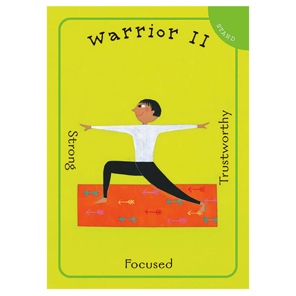 Yoga Pretzels: 50 Fun Yoga Activities for Kids & Grownups- Barefoot Books (Activity Cards)