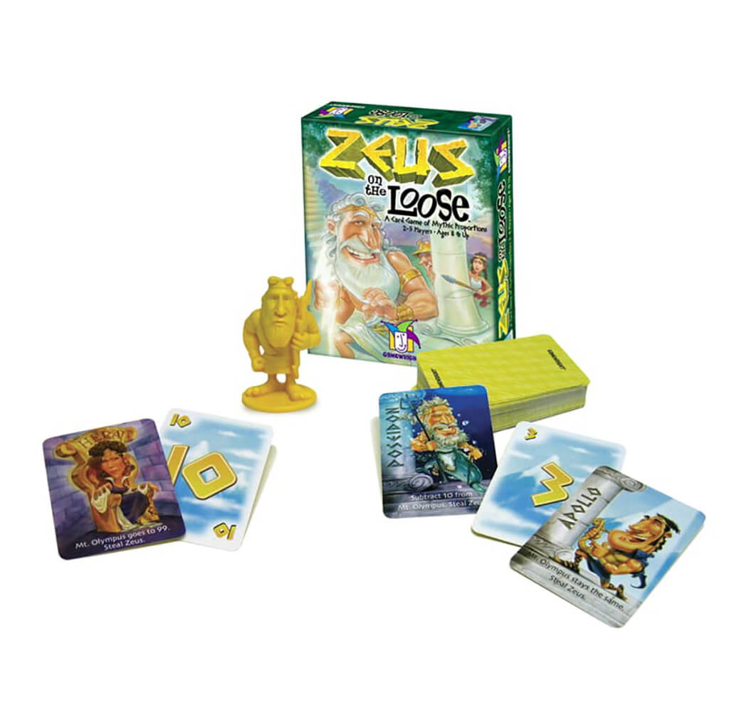 Zeus On The Loose Card Game - Steam Rocket