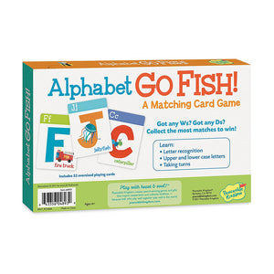 Alphabet Go Fish: A Matching Card Game - Peaceable Kingdom