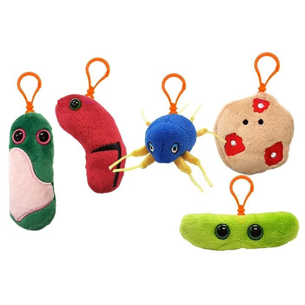 Ancient Plagues 5-Piece Mini Clips Set - Giant Microbes