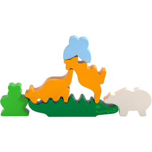 Animal Upon Animal Mini Stacking Game - Haba