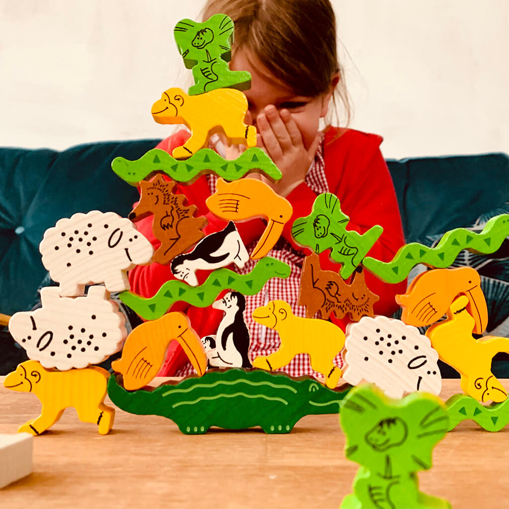 HABA Stacking Cubes Zippy Cars , animal stacking game, toys for 1 year old , 301524, multicolour HABA Stacking Cubes Zippy Cars , animal stacking game, toys for 1 year old , 301524, multicolour