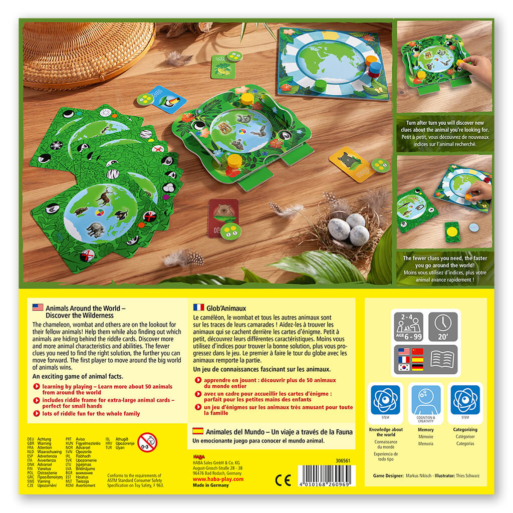 Animals Around the World Game - Haba