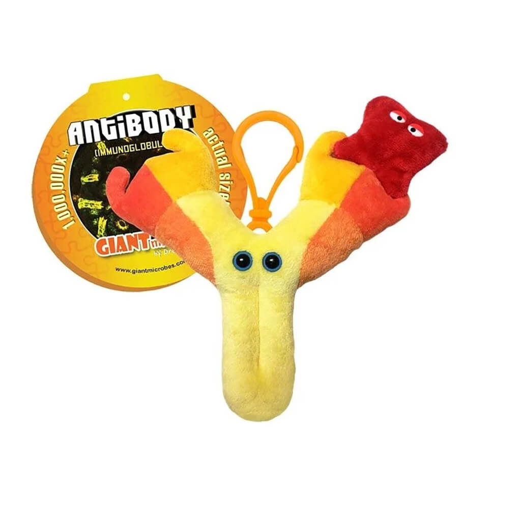 Antibody Key Ring - Giant Microbes