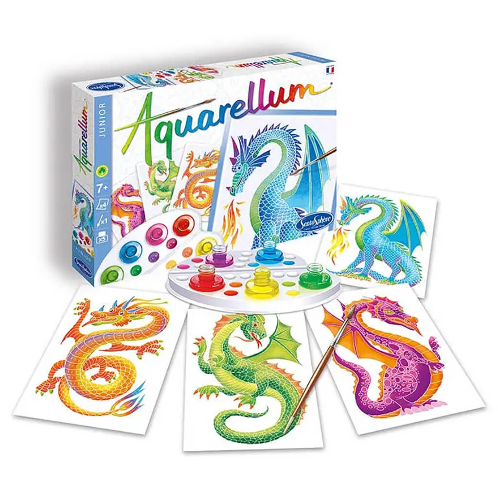 Aquarellum Junior Painting Set: Dragons Medium - Sentosphere