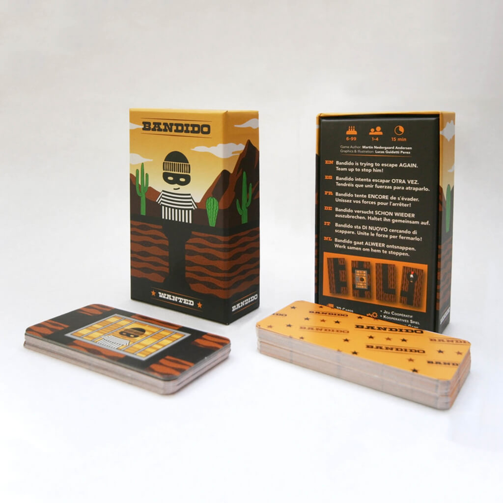 Bandido Cooperative Card Game - Helvetiq