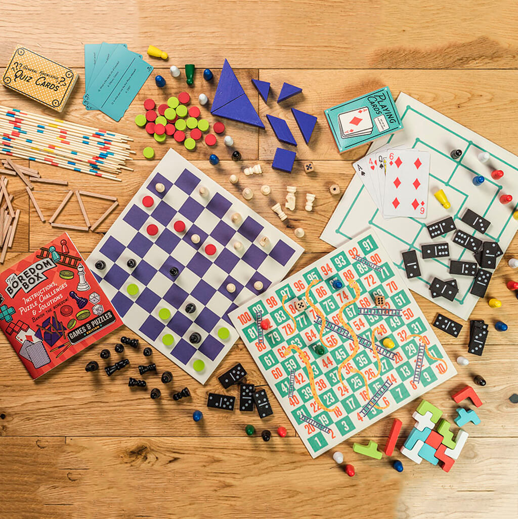 Bored Box The Boredom Busting Box: Indoor Games & Puzzles - Professor Puzzle ...