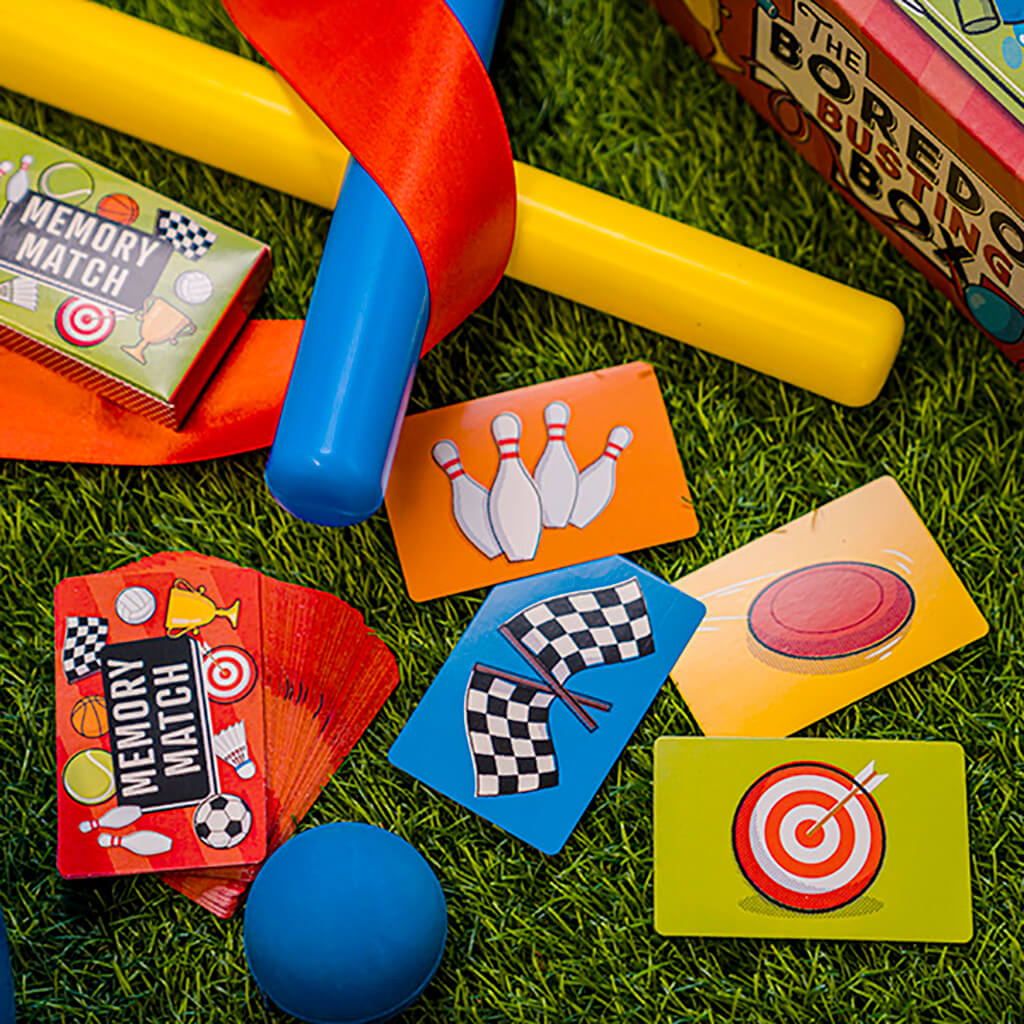 Bored Box The Boredom Busting Box: Outdoor Games - Professor Puzzle - Steam Rocket