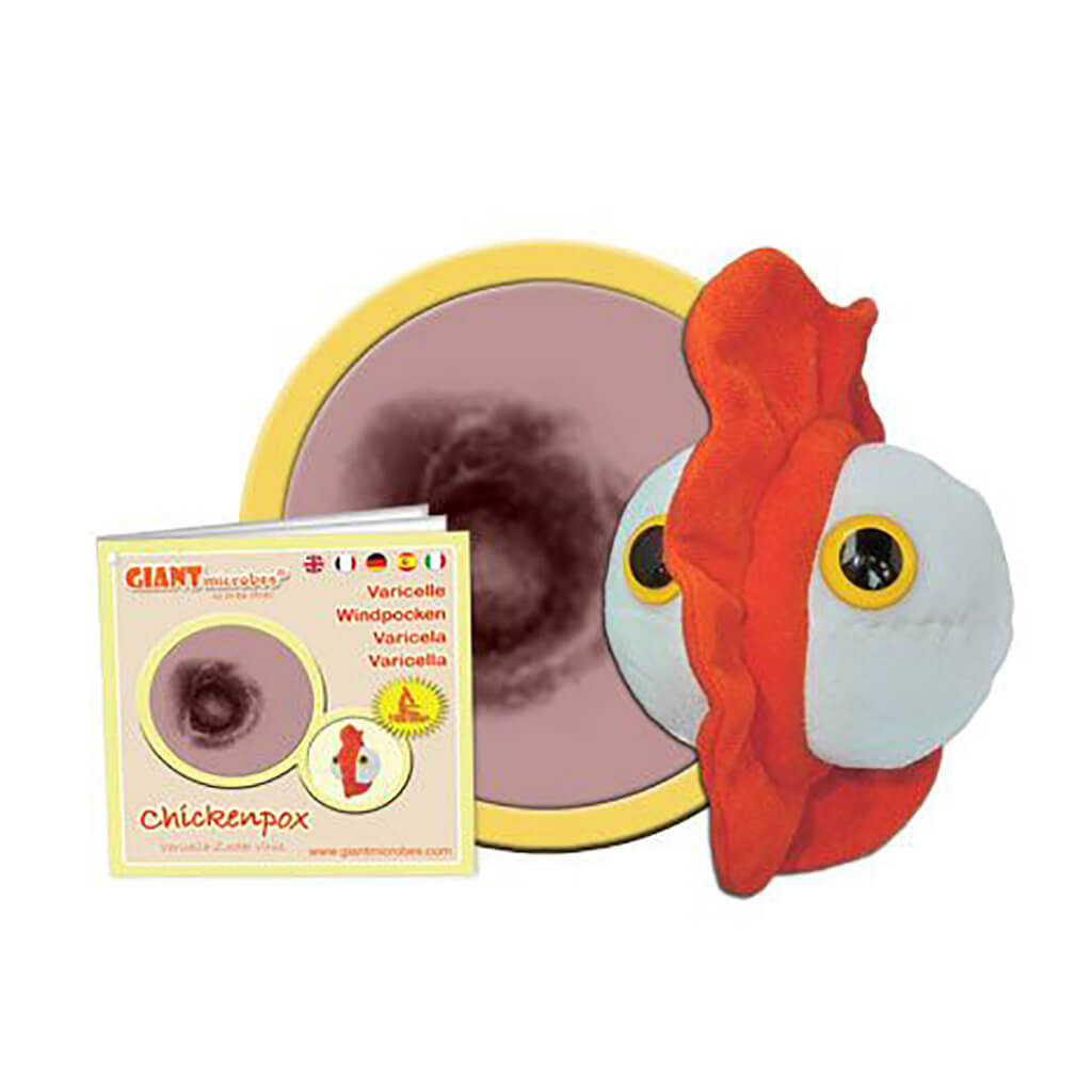 Chickenpox (Varicella-Zoster Virus) Soft Toy - Giant Microbes