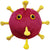 Gigantic Covid-19 (Coronavirus SARS-CoV-2) Soft Toy - Giant Microbes