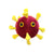 Covid-19 (Coronavirus SARS-CoV-2) Soft Toy - Giant Microbes