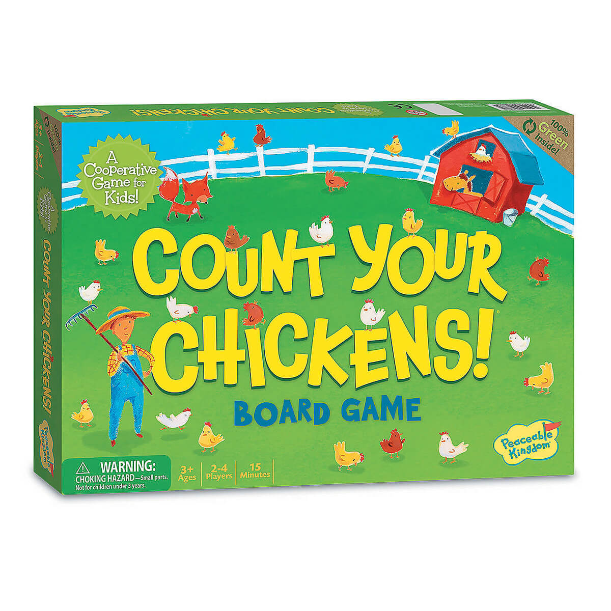 Count Your Chickens Cooperative Game - Peaceable Kingdom