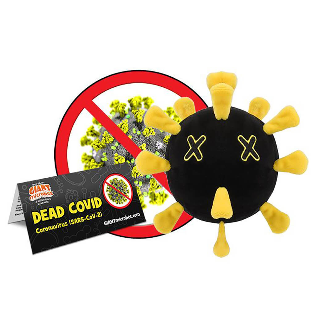 Dead Covid Soft Toy - Giant Microbes