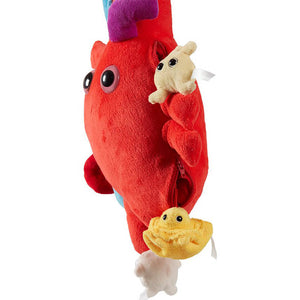 XL Deluxe Heart with Mini Cells Soft Toy - Giant Microbes