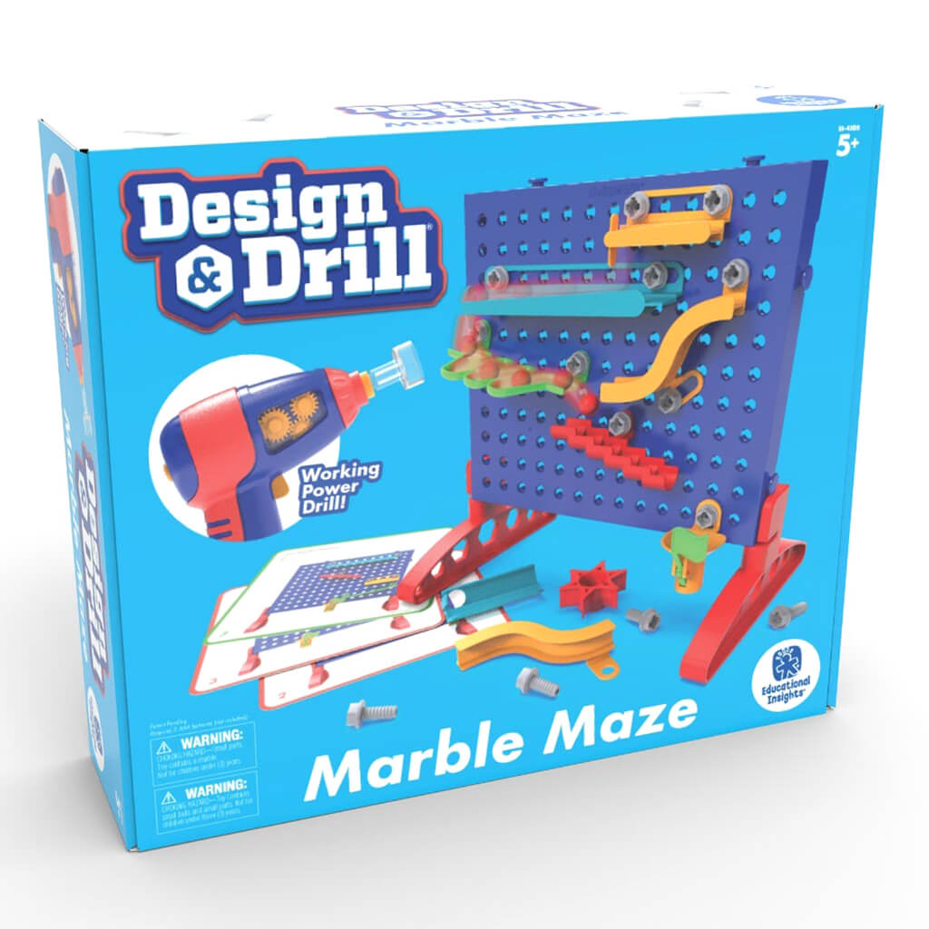 Design & Drill Make-A-Marble Maze - Steam Rocket