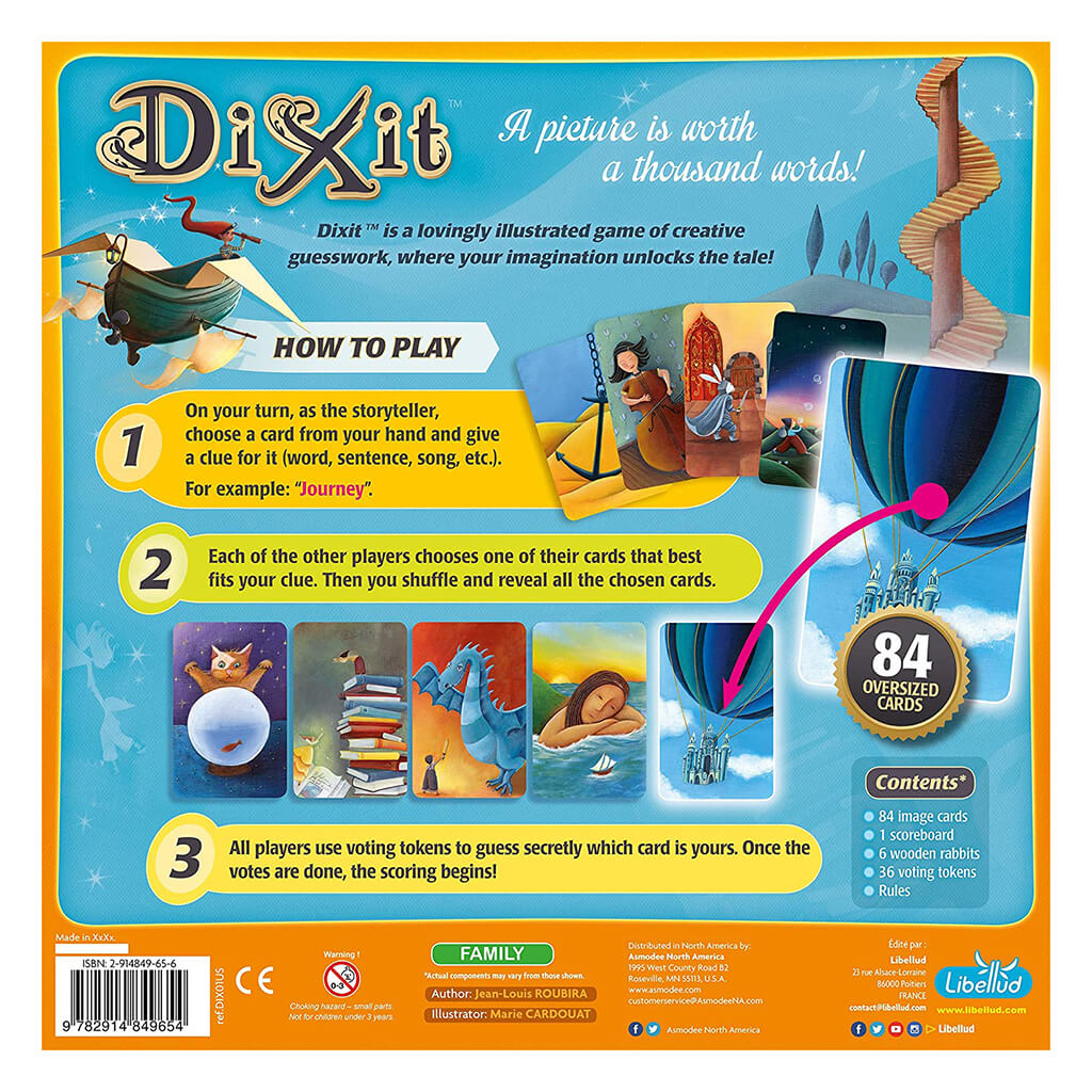 Dixit Game (2021 Refresh Version) - Libellud