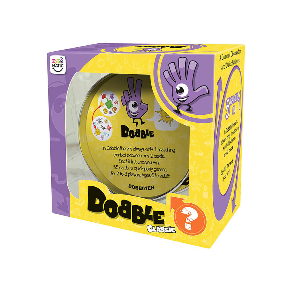 Dobble Classic Card Game | Steam Rocket | Fun, Educational Toys & Games