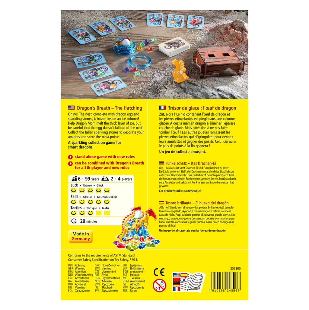 Dragon's Breath: The Hatching Game - Haba