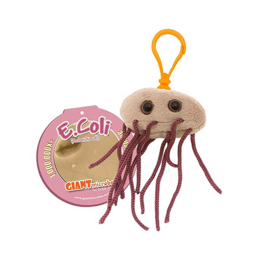 E. Coli Key Ring Giant Microbes